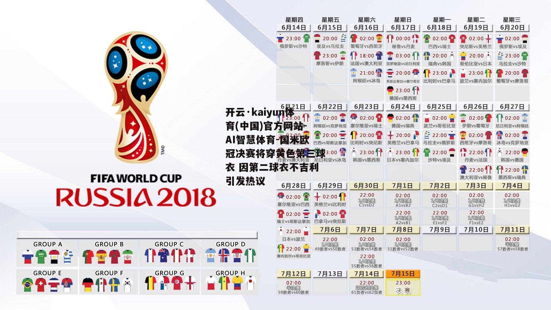 国米欧冠决赛将穿黄色第三球衣 因第二球衣不吉利引发热议